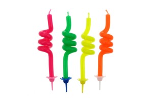 Świeczki urodzinowe spirale 4/4